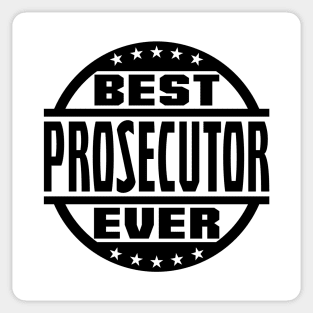 Best Prosecutor Ever Sticker